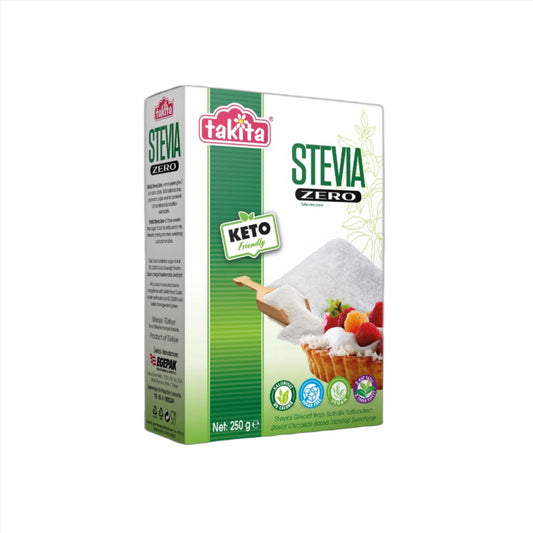 تاكيتا® ستيفيا زيرو بودرة (أبيض) 250 جرام