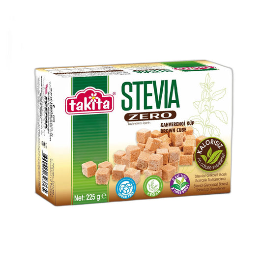 Taketa® Stevia Zero Cube Sweetener (Brown) 225 g